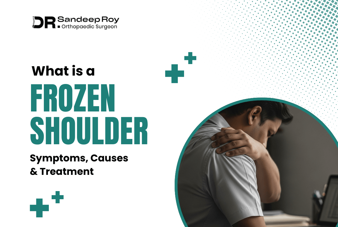frozen shouder, symptoms, causes and treatment blog banner